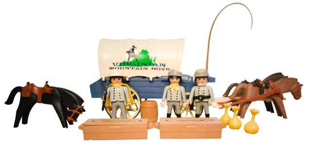 PLAYMOBIL 3785 VIRGINIAN Mountain Boys Complete Set w/ 4