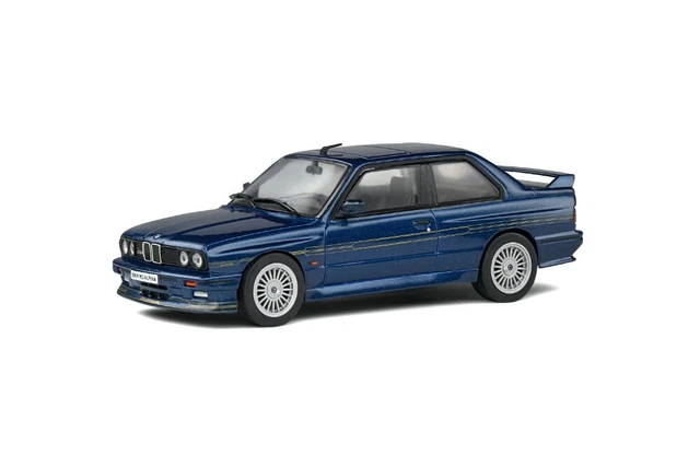 BMW e30 Alpina B6 3.5 S 1989 bleu véhicule miniature S4312001 Solido 1:43