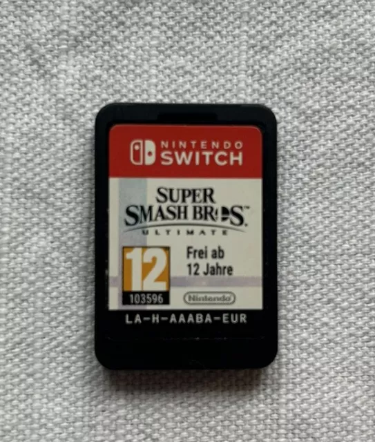 Super Smash Bros Ultimate (Nintendo Switch, 2018) GAME ONLY, NO CASE