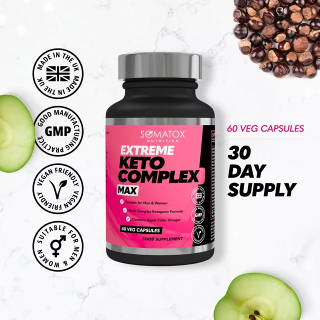 Somatox Advanced Extreme Keto Complex Max - Ketogenic Formula for Weight Loss 2