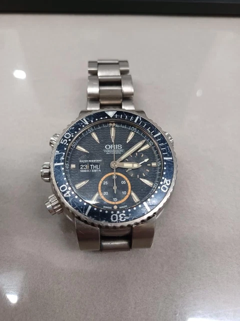 ORIS DIVERS CHRONOGRAPH Carlos Coste Limited Edition Automatic