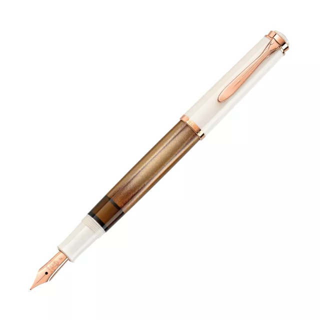 Pelikan Classic M200 Fountain Pen in Copper Rose Gold - Fine Point  - NEW in Box