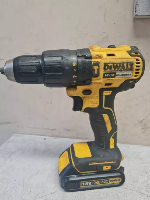 Dewalt 18v Brushless XR Drill and 1.3ah Battery.DCD778