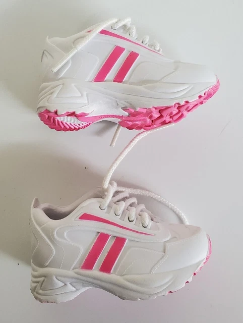 Doll Sneakers Our Generation 18" Doll Pink White Tennis Shoes Ag My Life