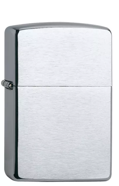 Zippo chrome brushed - 60000804 - chrome gebürstet NEU+OVP