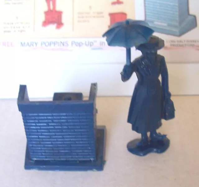 Mary poppins  walt disneys pop up cereal toy ,wheat honeys  Nabisco  1964 USA 3