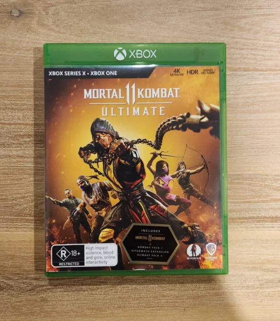 Mortal Kombat 11 Ultimate MK 11 Xbox Series X One 4K Like New With 2 Discs