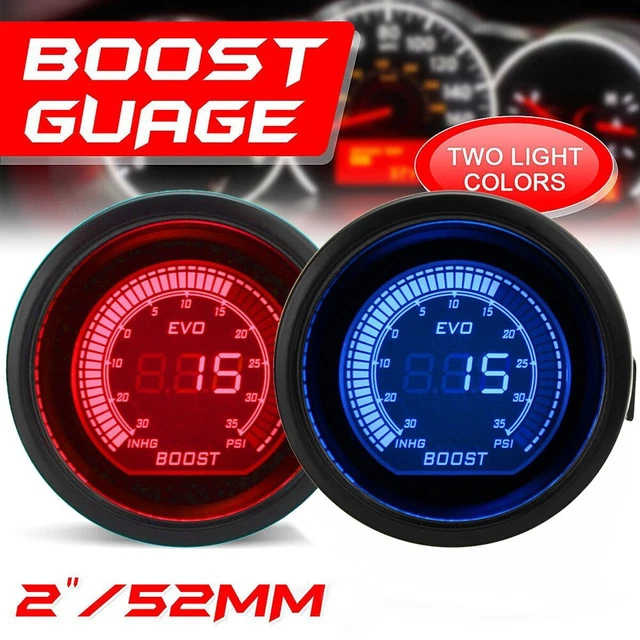 Auto Turbo Controllo ABS Auto Contatore Misuratore Auto Turbo Boost Durable