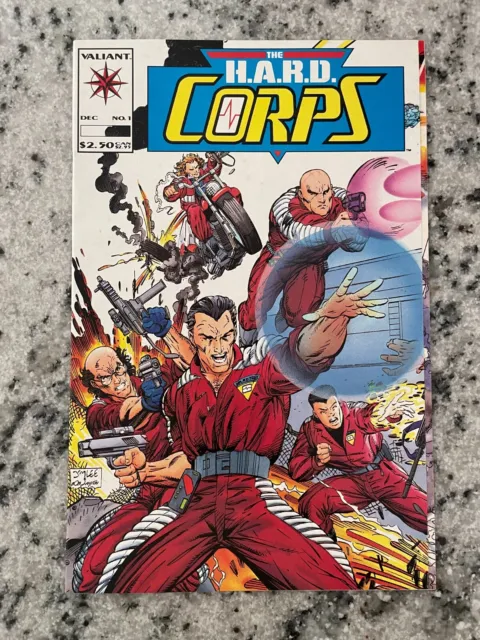 The Hard Corps # 1 NM 1st Print Valiant Comic Book Jim Lee Cover Art 3 J835
