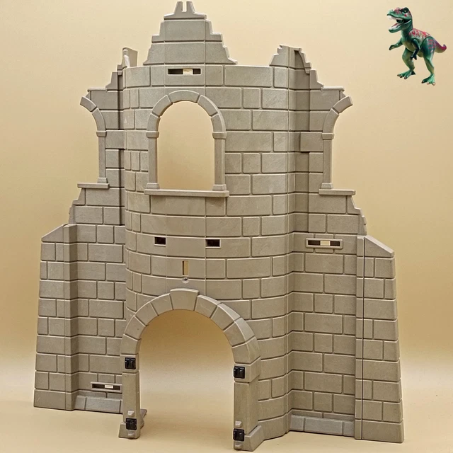Playmobil - Mur En Ruine Pour Château 3666 - Pièce De Remplacement - Occasion Bon état