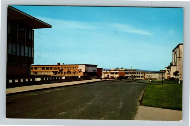 Sherbrooke, Québec, Canada, University Campus, Vintage Postcard