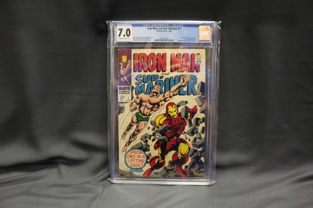 Iron Man and Sub-Mariner #1 CGC 7.0 1968 Off-White to White 2102330005