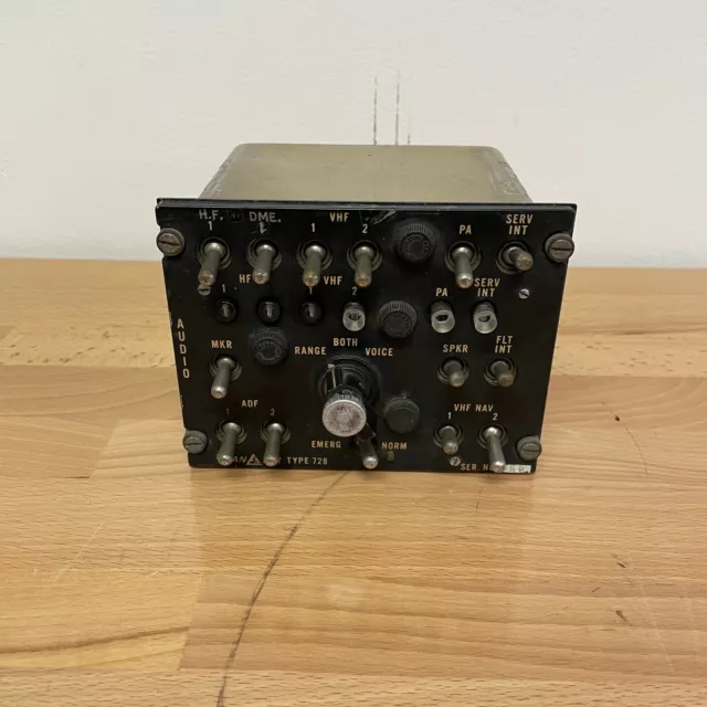 Pan Air Audio Panel Pn: 728