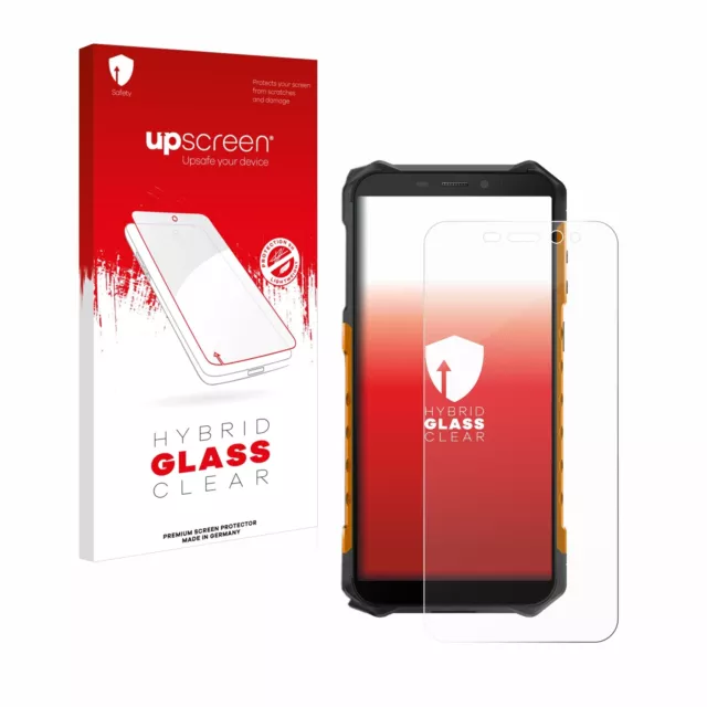 upscreen Glas Panzerfolie für Ulefone Armor X5 Pro Schutz Glas Folie 9H klar