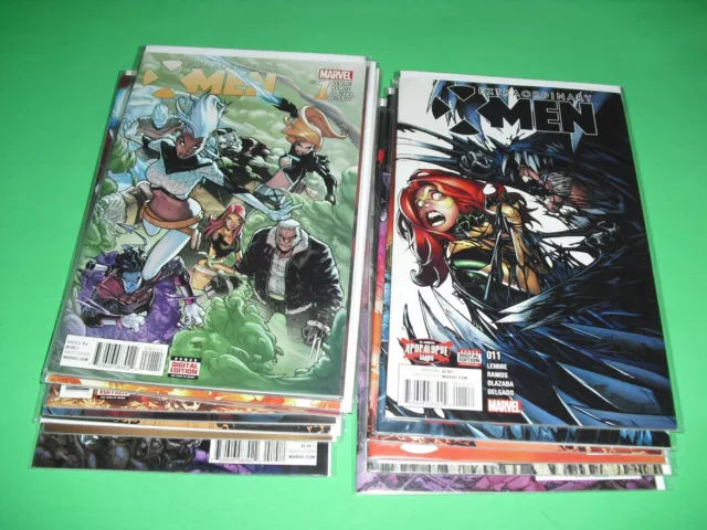 Extraordinary X-Men 1-3 5-12 15-17 20 near complete set NM 2016! Marvel run 1-20
