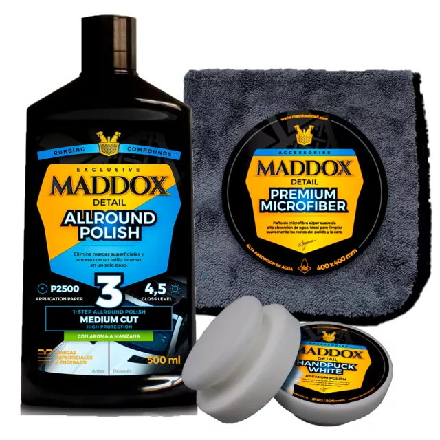 MADDOX DETAIL - ALLROUND POLISH KIT – Kit de reparación y cuidado