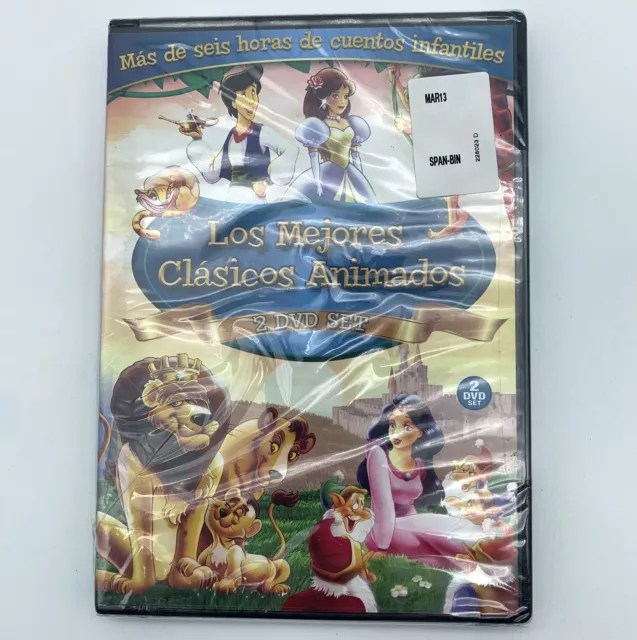 Los Mejores Clásicos Animados (The Best of Animated Classics) Spanish Audio  DVD