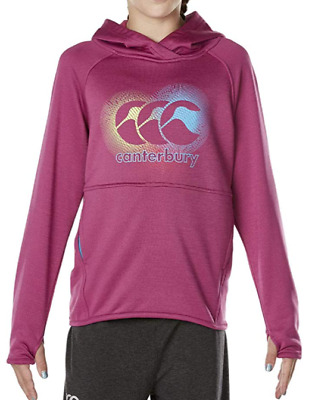 Canterbury Kid's Rugby Hoodie (Size 14y) Over Head Polyfleece Top - New