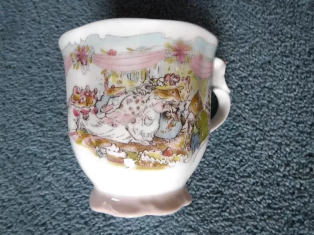 Royal Doulton Brambly Hedge 'The Wedding' Mug : 1987 1st quality