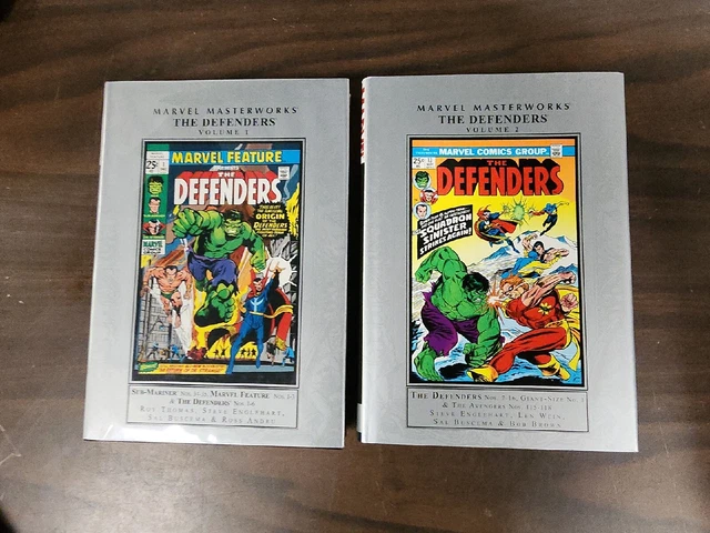 marvel masterworks the defenders volume 1 & 2 hardcover Hulk Doctor Strange