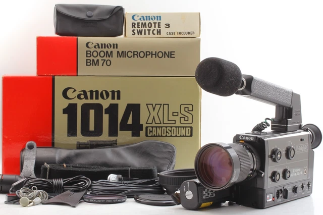 All Works【MINT+++ in Box】 Canon 1014XL-S XL-S Super8 8mm Film Movie Camera JAPAN