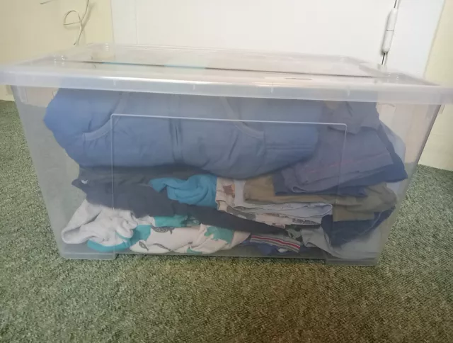 Kinder Kleidungspaket 2 Ikea Kisten 45 Liter Voll Mit Kinderkleidung Jungs