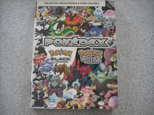 Official Unova Pokedex & Guide: Volume 2 Pokemon Black and White w/ Poster