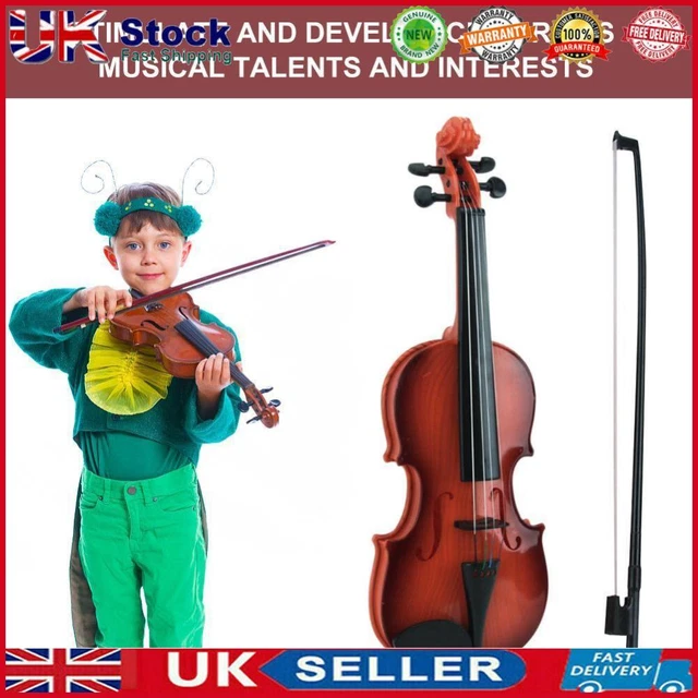 Acoustic Violin Toy Adjustable String Simulation Musical Instrument Practice Toy