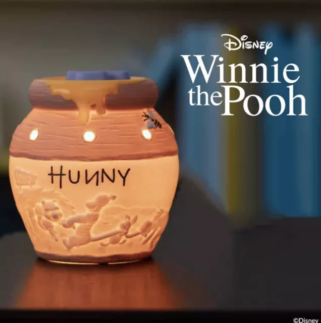 Scentsy Winnie the Pooh Hunny Pot Wax Warmer Used NO BOX Retired Disney  Clean