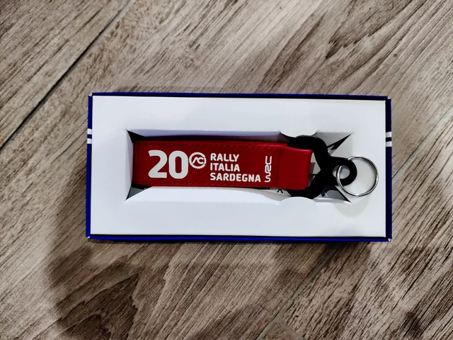 Portachiavi WRC Rally Italia Sardegna 2023 SPARCO | Keychain WRC Rally Italia...