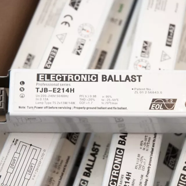 EVG Electronic Ballast TJB-E214H   2 x 13/14W   220-240V