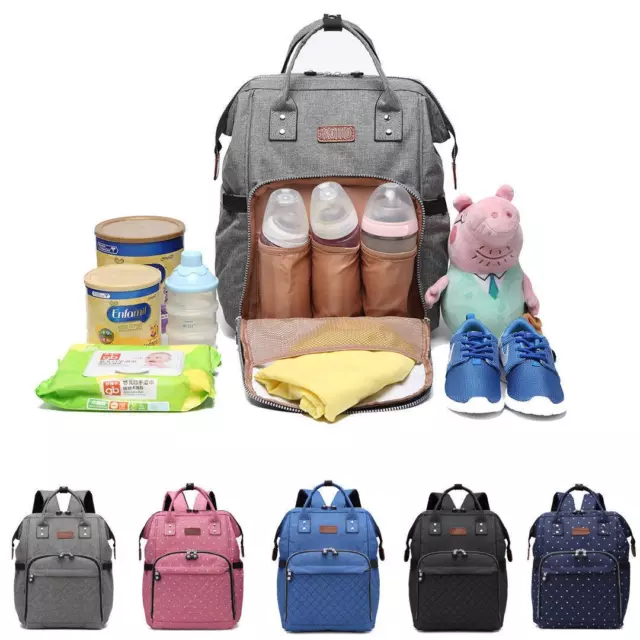 Baby Wickeltasche Wickelrucksack Multifunktion Reise Rucksack großer Kapazität