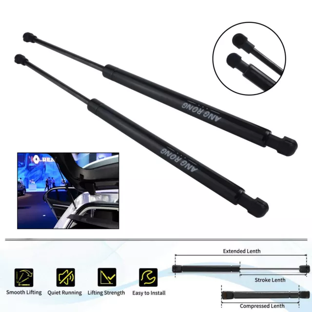 2x Rear Tailgate Boot Gas Struts Supports For Renault Megane MK2 Hatchback 02-08