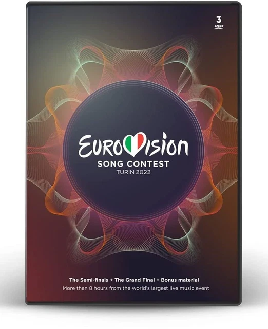 EUROVISION SONG CONTEST Turin 2022 (DVD) Various Artists EUR 47,26 ...