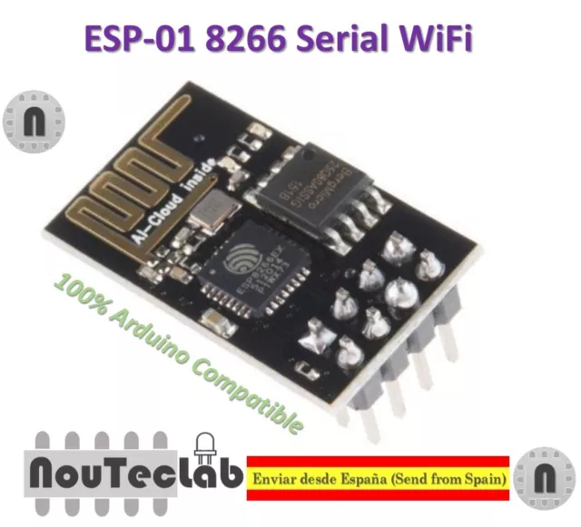 ESP8266 ESP-01 WIFI Serial Wireless Transceiver Module Upgraded Version