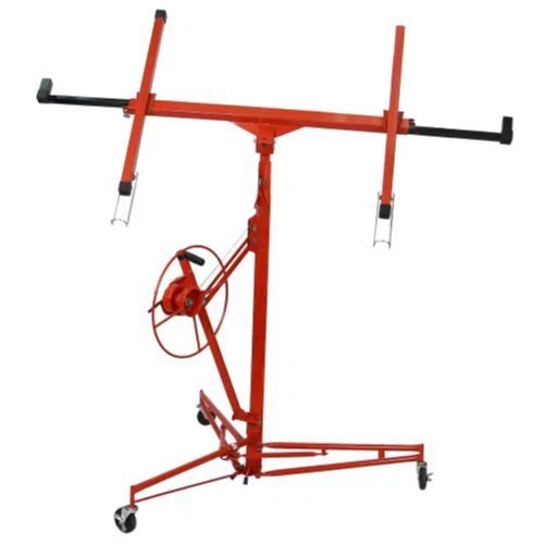 Drywall Panel Lifter Drywall Jack Lifter Jack Rolling Caster Panel Hoist 11FT
