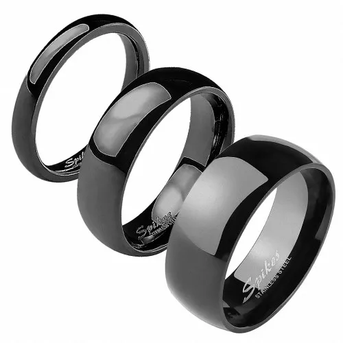 Damen Herren Fingerring Verlobungsring Partnerring Freundschaftring Edelstahl