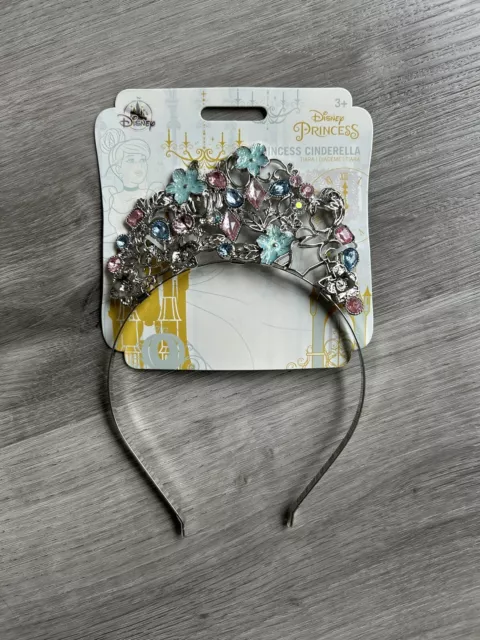 Disney Store Princess Cinderella Tiara Crown New Tags Headpiece Costume Dress Up