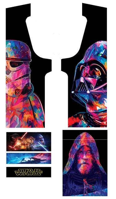 Stickers Graphiques Arcade Last Starfighter - Décor Pour Borne D'arcade