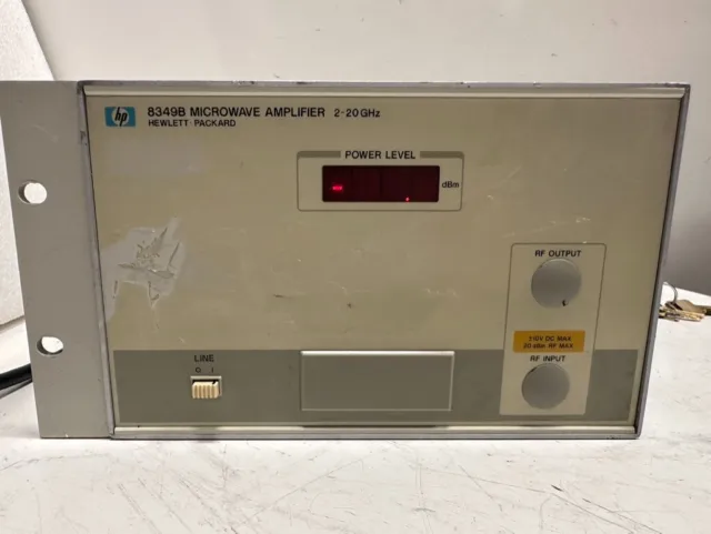 Hp 8349B Microwave Amplifier 2020 Ghz Opt 001