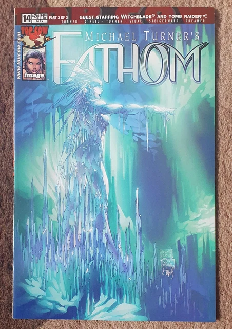 Fathom #14 Michael Turner Image Top Cow Comics (2002) Witchblade Tomb Raider