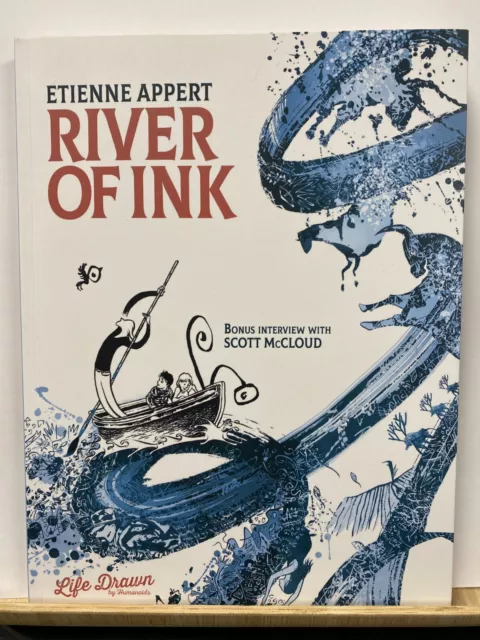 River of Ink by Etienne Appert intro by scott mccloud! TPB unread Graphic Novel