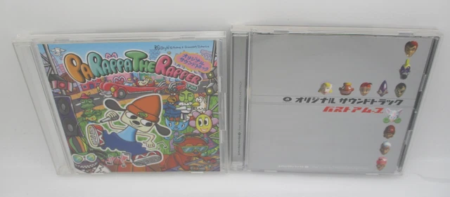 PARAPPA THE RAPPER & BUST A MOVE Original Soundtrack CD Import Japon 2 ...