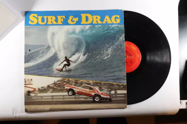 Surf & Drag - 1978 - Vinyl LP Compilation Record - Beach Boys Jan Dean