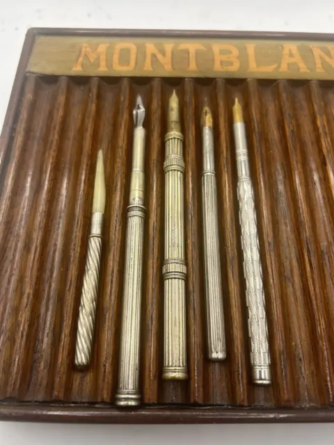 5 Antique Nib Dip Pens Holders
