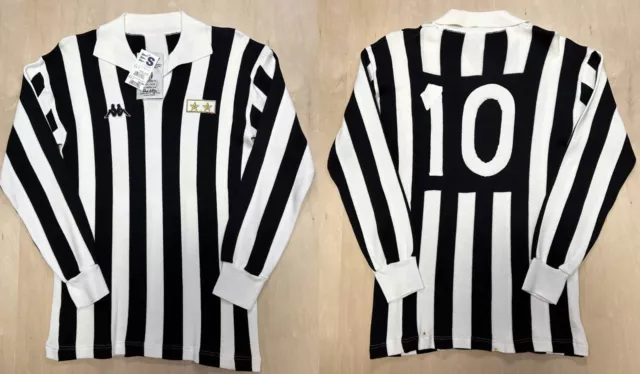 PLATINI Juventus 1985 Toyota Special Kappa Maglia Jersey Football Shirt CALCIO