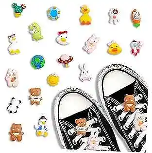 30 50Pcs Shoe Decoration Charms for Clogs Sandals, Shoe Accessories Charms  for Girls Party Favors Gifts
