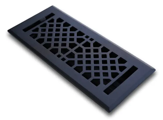 Cast Iron Vintage Industrial Vent Covers - Black