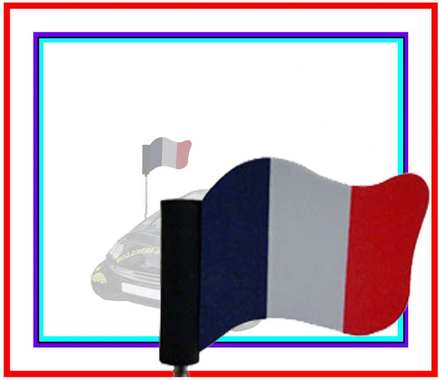 FRANCE PARIS OLYMPICS Euro 2024 car aerial flag topper inc UK P&P £4.99