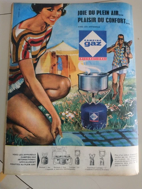 Réchaud Campingaz Vintage – Modèle Occasion – Marche Correctement